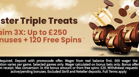 Easter Triple Treats – Grab the Hottest Easter Bonus Codes This April