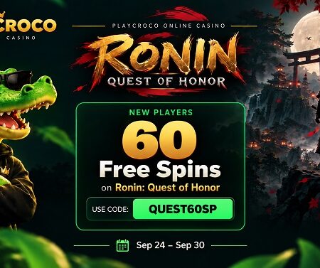 PlayCroco 350% Bonus up to $5,000 + 60 Free Spins