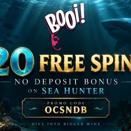 Booi 20 Free Spins No Deposit Bonus