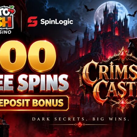 SlotoCash Crimson Castle 100 Free Spins No Deposit Bonus